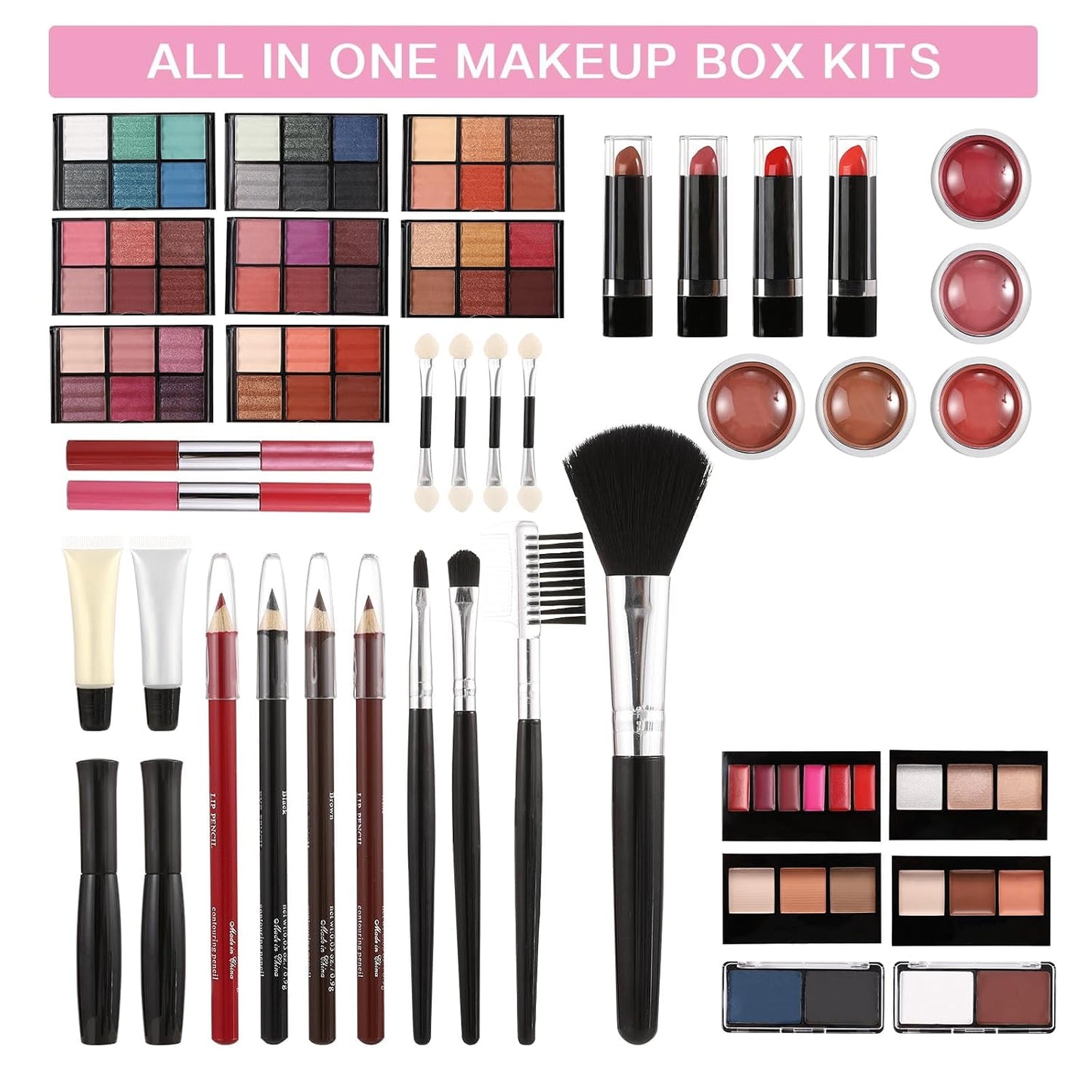 Ultimate Makeup Collection, 106 Piece All in One Makeup Kit
