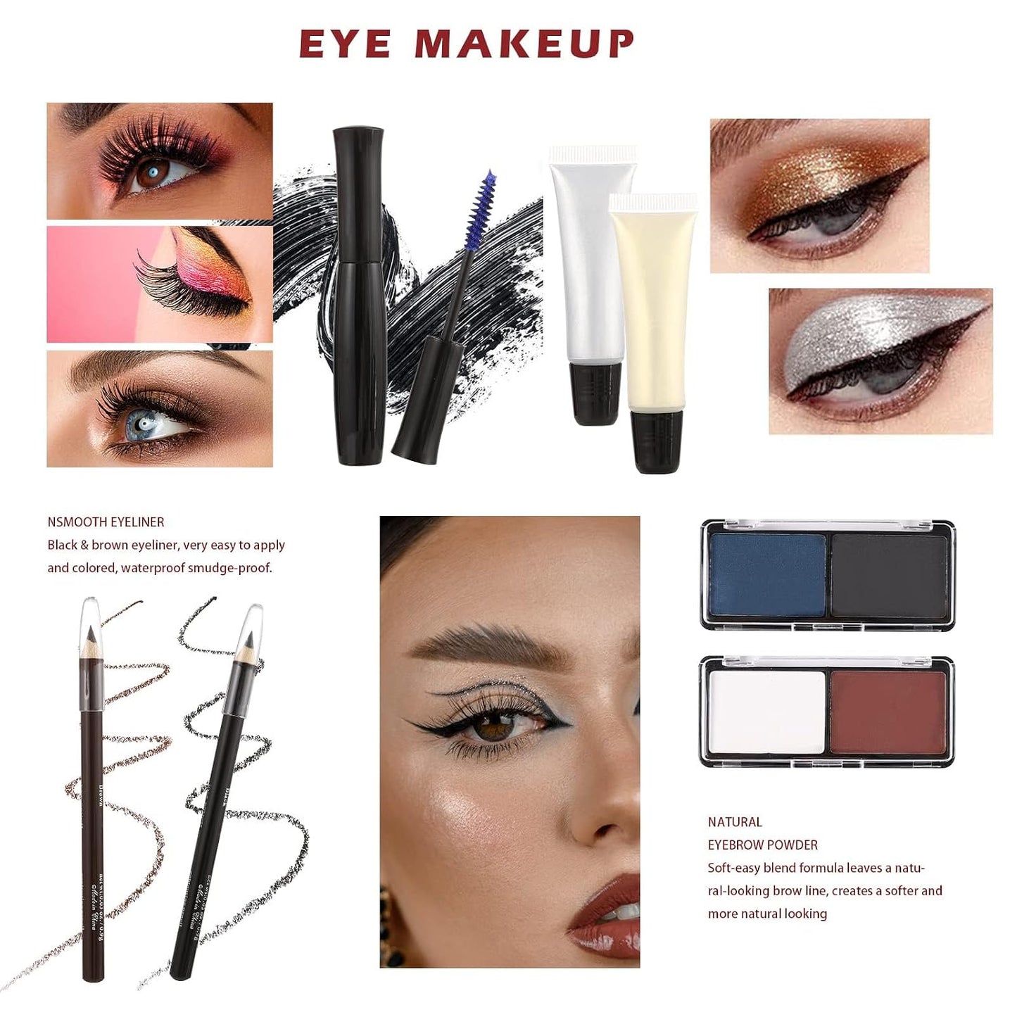 Ultimate Makeup Collection, 106 Piece All in One Makeup Kit
