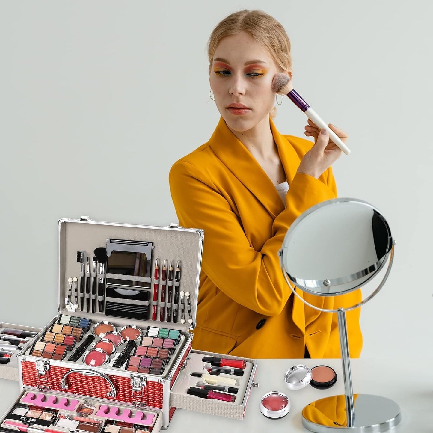 Ultimate Makeup Collection, 106 Piece All in One Makeup Kit
